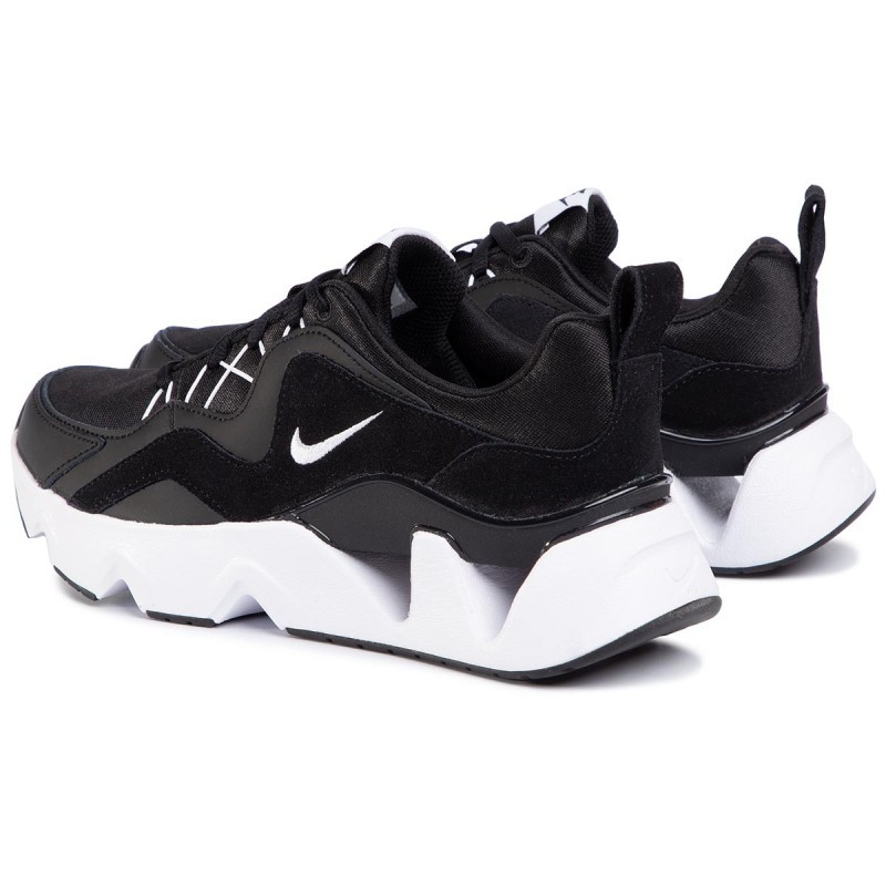 nike ryz black and white